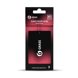 Ароматизатор воздуха картонный GRASS (Rose & lemon) Ароматизатор воздуха картонный GRASS (Rose & lemon)