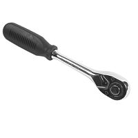 Ключ - трещотка 1/2, CR-V пласт. рук., флаж. перек. 45 зуб.