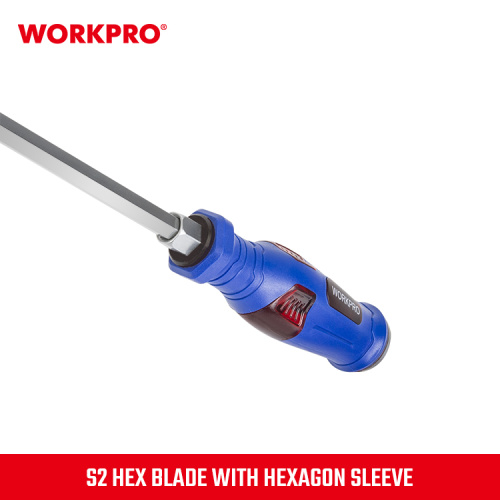 Отвертка ударная 8х150мм WORKPRO фото 7 Отвертка ударная 8х150мм WORKPRO фото 7