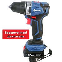 Дрель ручная электрическая аккумуляторная "ДИОЛД" ДЭА-12 ЛИ-08 