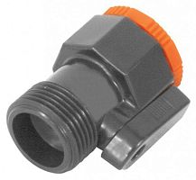 Адаптер с вентилем внешний 1/2"-3/4"