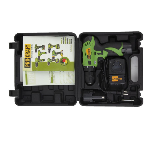 Шуруповерт аккумуляторный PA12Lis PROCRAFT фото 6