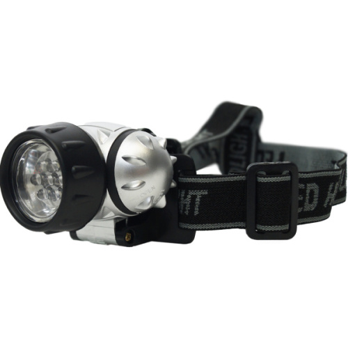 Фонарь налобный светодиодный, 7LED, 3хААА, пластик фото 3 Фонарь налобный светодиодный, 7LED, 3хААА, пластик фото 3