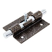 Задвижка накладная с ригел. D11 мм, 70 мм бронза