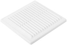 Вентиляционная решетка пластиковая 150*150 мм, съемная с сеткой