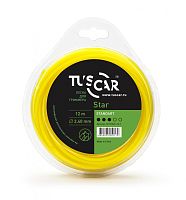 Леска для триммера TUSCAR Star, Standart, 2.4mm*12m