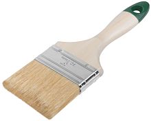 Кисть флейцевая Хард 3" (75мм), натуральная светлая щетина