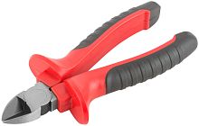 Бокорезы Оптима, красно-черная ручка,полированная сталь 140мм