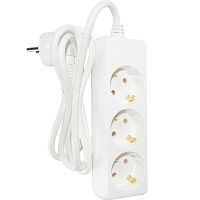 Удлинитель U-3g-3m-Z-c с 3 евророзетками (с/з) 3м SIMPLE