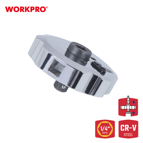 Трещотка ручная 1/4" мини WORKPRO