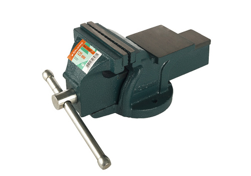 Тиски слесарные 125мм, УСИЛЕННЫЕ С НАКОВАЛЬНЕЙ, Sturm!