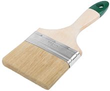 Кисть флейцевая Хард 4" (100мм), натуральная светлая щетина