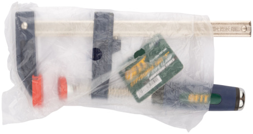 Струбцина тип "F" усиленная, мягкая ручка 50х150мм фото 2 Струбцина тип "F" усиленная, мягкая ручка 50х150мм фото 2