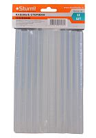 Клеевые стержни д/пистолета 11х200мм, 12 шт., ПРОЗРАЧНЫЕ, Sturm!