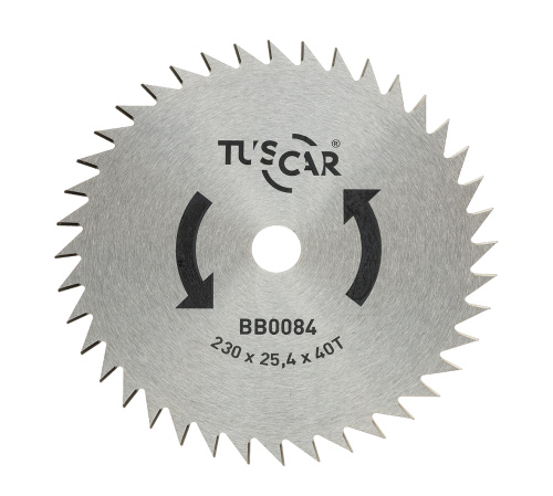 Нож для мотокосы TUSCAR BB0084, Premium, 230x25,4x40T, Saw
