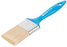 Кисть флейцевая, толщ. 14мм, ПЭТ-щетина, нерж.обжим, пласт. ручка, ширина 50мм