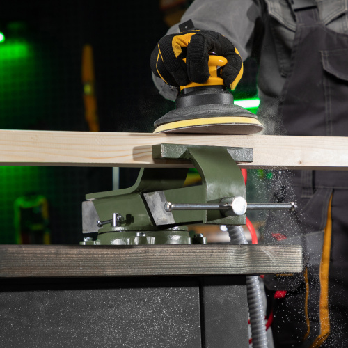 Тиски слесарные, 150мм, стальные, поворотные. Сибртех фото 4 Тиски слесарные, 150мм, стальные, поворотные. Сибртех фото 4