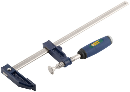 Струбцина тип "F" усиленная, мягкая ручка 50х300мм