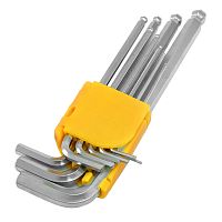 Ключи имбусовые Нех с шаром в наборе 9 шт. CR-V